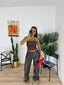 Pantalone Ecopelle WideLeg
