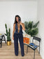 Denim WideLeg Blu Navy