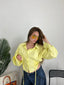 Camicia Crop Stringhe